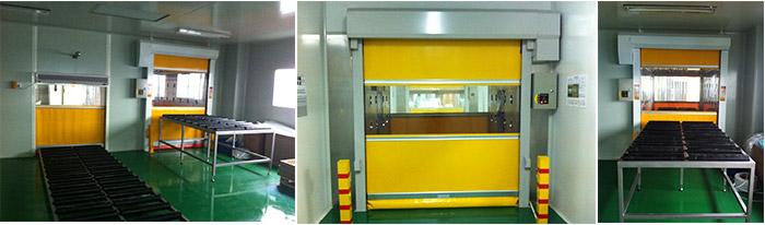 快速卷簾門風淋室及快速卷簾門貨淋室圖片 快速卷簾門風淋室及快速卷簾門貨淋室圖片